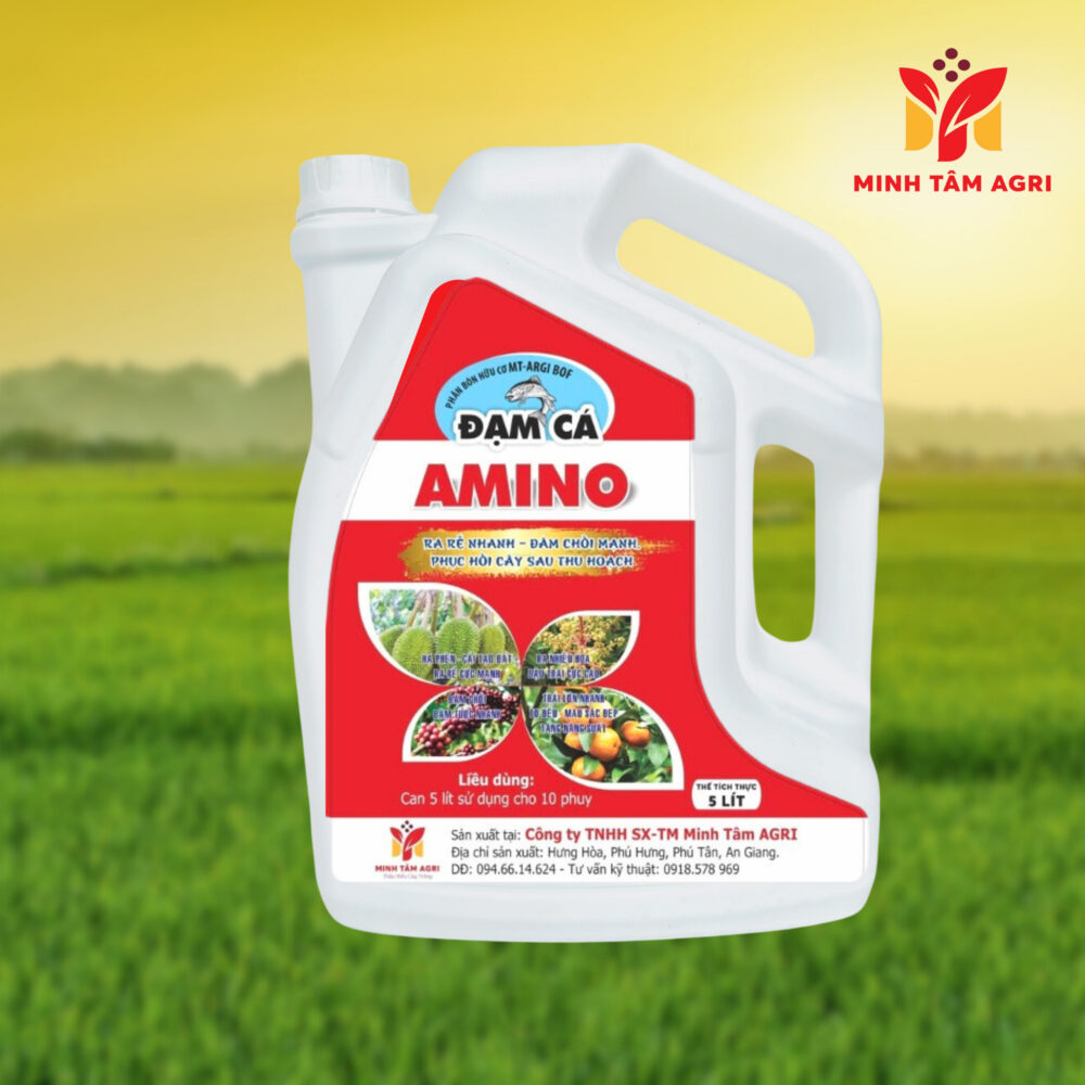 PHÂN BÓN HỮU CƠ MT-AGRI BOF ĐẠM CÁ AMINO