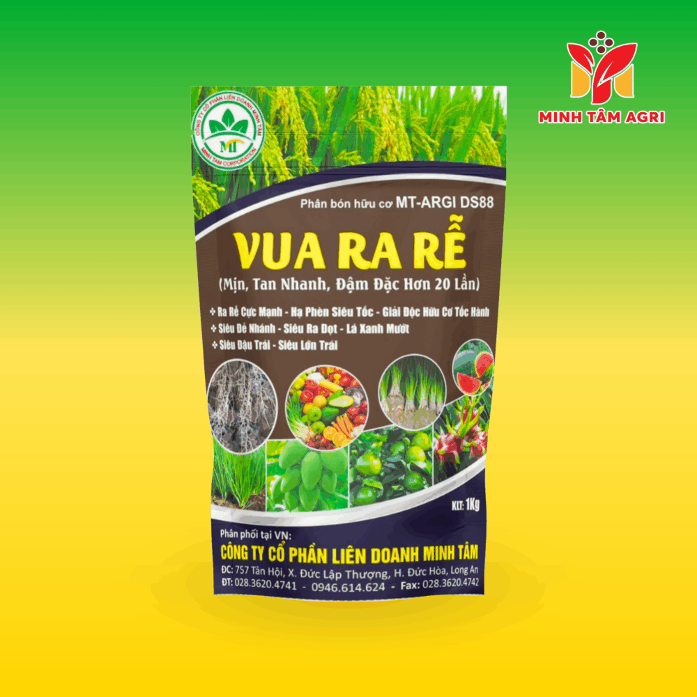PHÂN BÓN HỮU CƠ MT-ARGI DS88 VUA RA RỄ