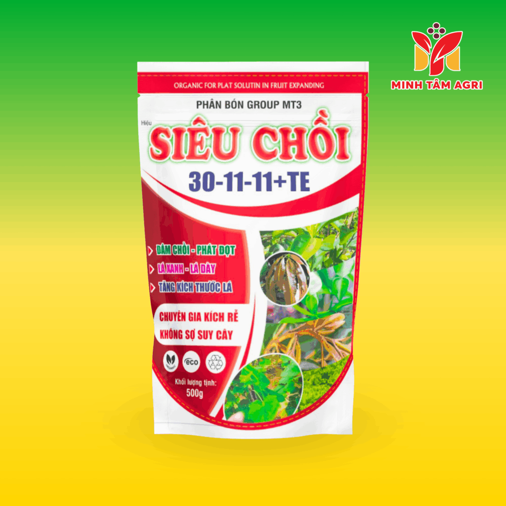 PBHH NPK GROUP MT3 SIÊU CHỒI 30-11-11 + TE