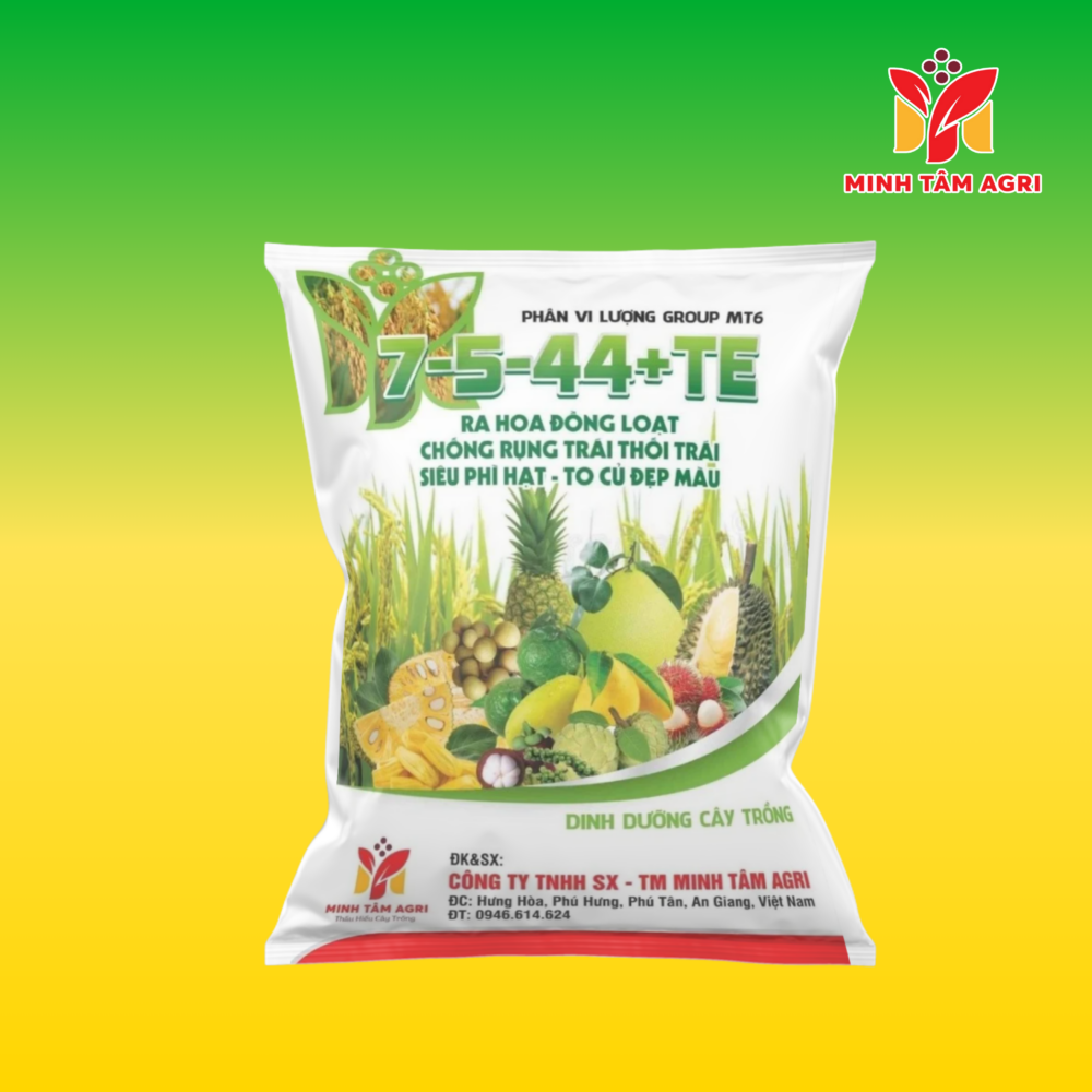 PHÂN BÓN VI LƯỢNG GROUP MT6 7-5-44+TE