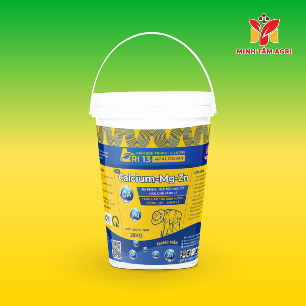 PBTVL ARI13 APALO100AH -  CALCIUM-Mg-Zn (Dạng viên)