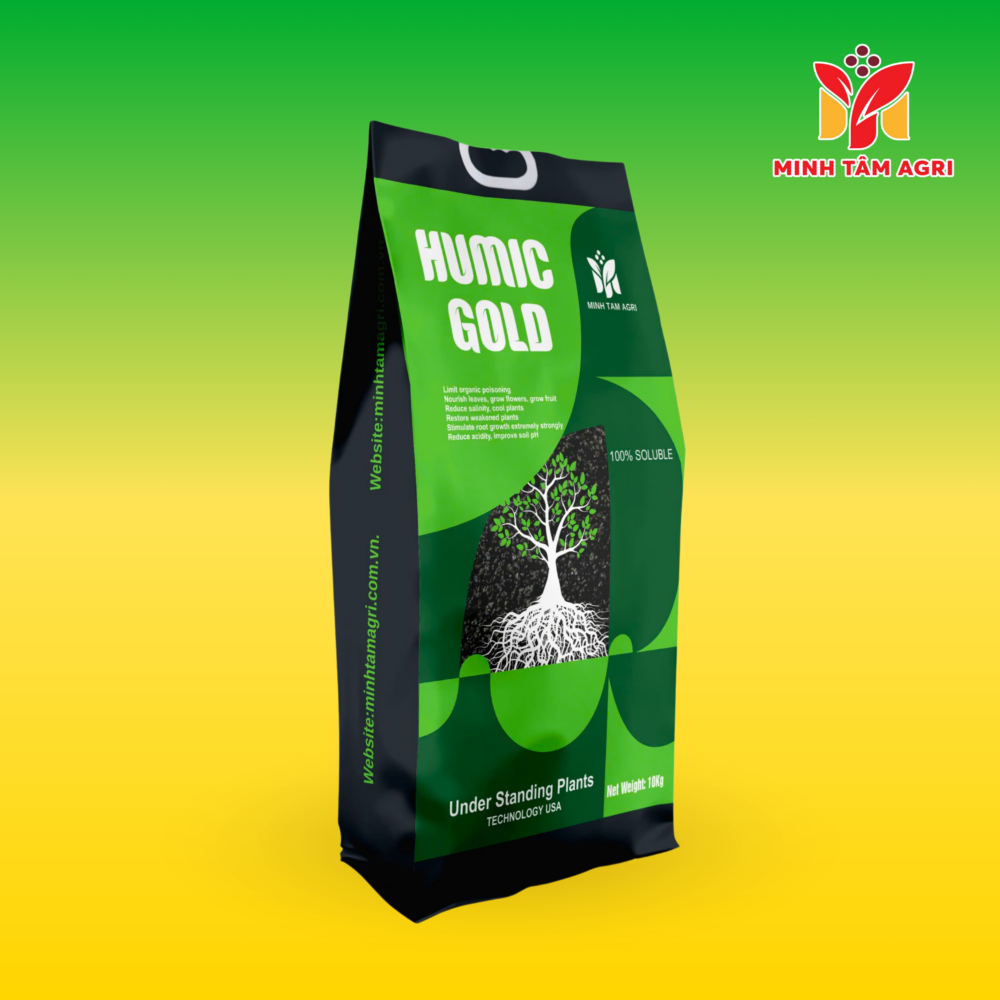 PHÂN BÓN LÁ SINH HỌC - HUMIC GOLD 100% SOLUBLE