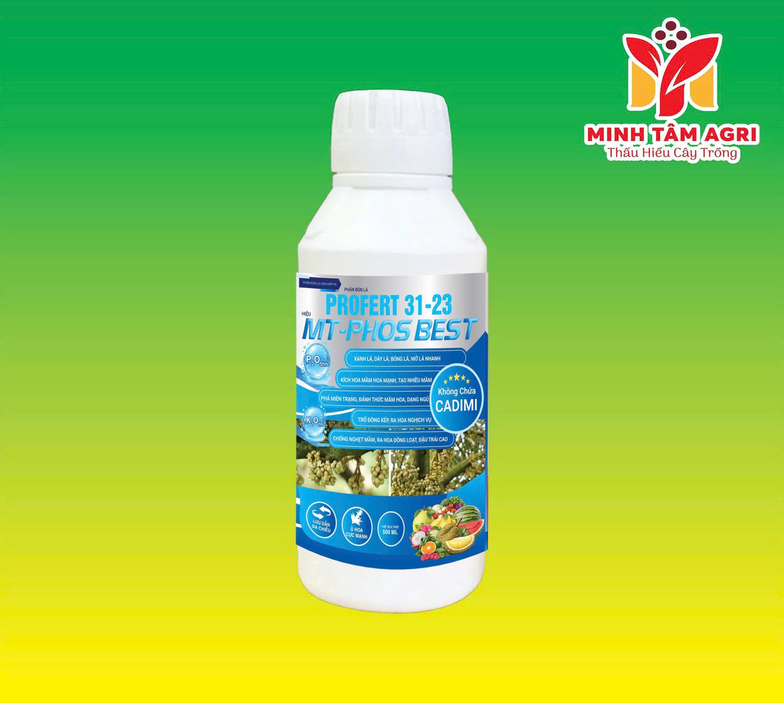 PHÂN BÓN LÁ HỖN HỢP PK PROFERT 31-23 - MT-PHOS BEST
