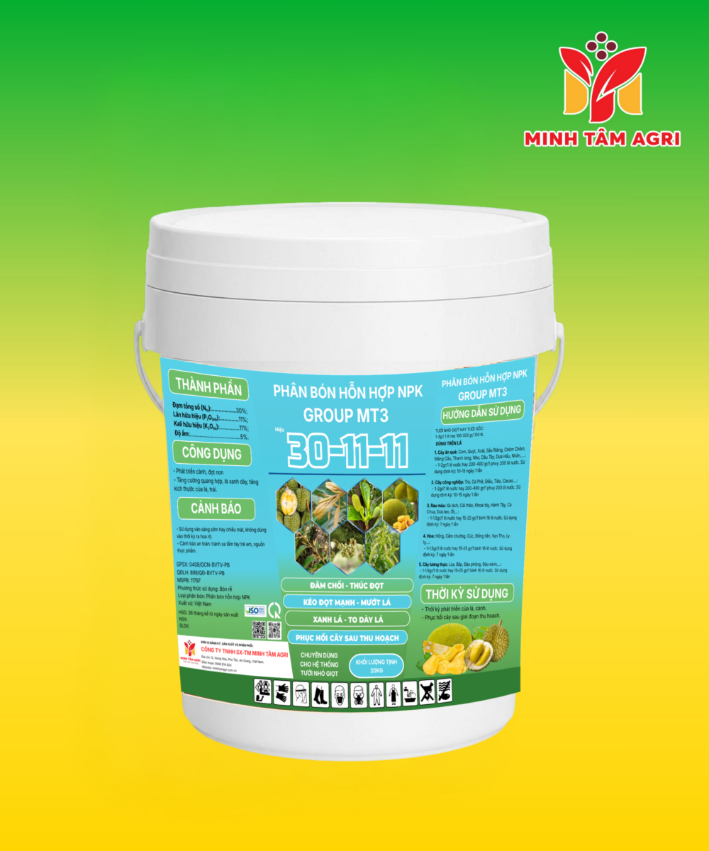 PBHH NPK GROUP MT3 – 30-11-11 + TE (20kg)